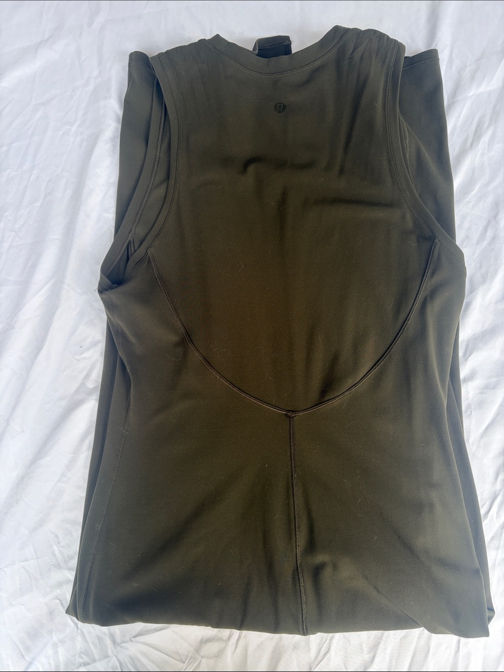 lululemon athletica Olive Green align midi dress